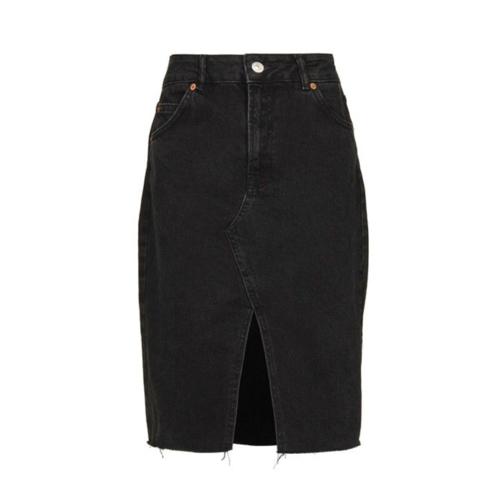 HAPPILY GREY 5 Denim Skirt